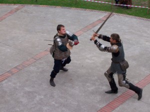 średniowieczna walka